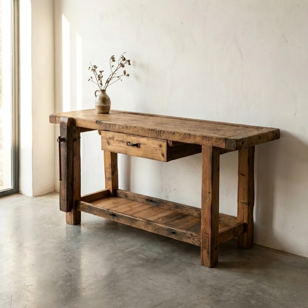 Consola de salón en roble — foto 1