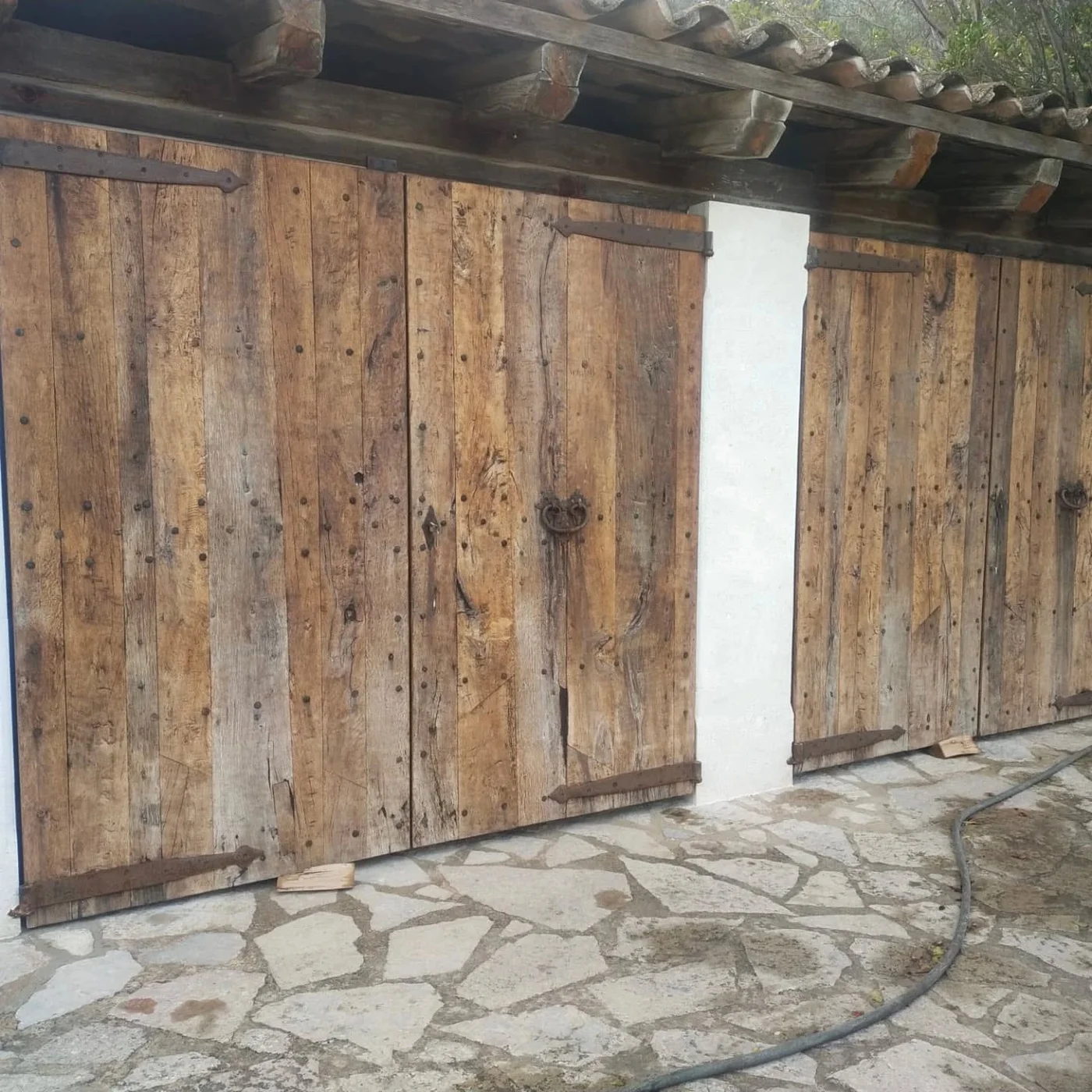 Puerta de entrada rústica — foto 1