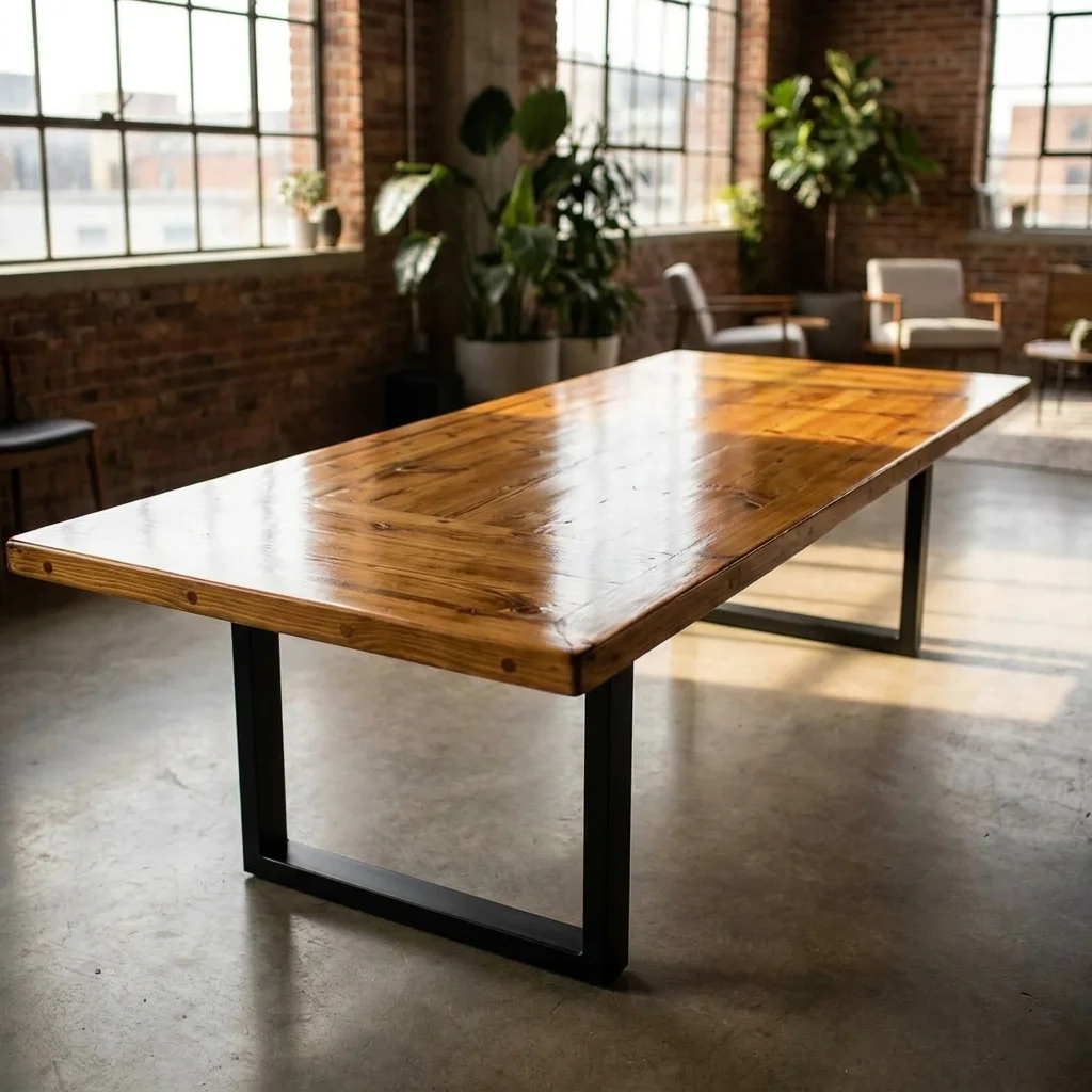 Mesa de comedor Live Edge — foto 1