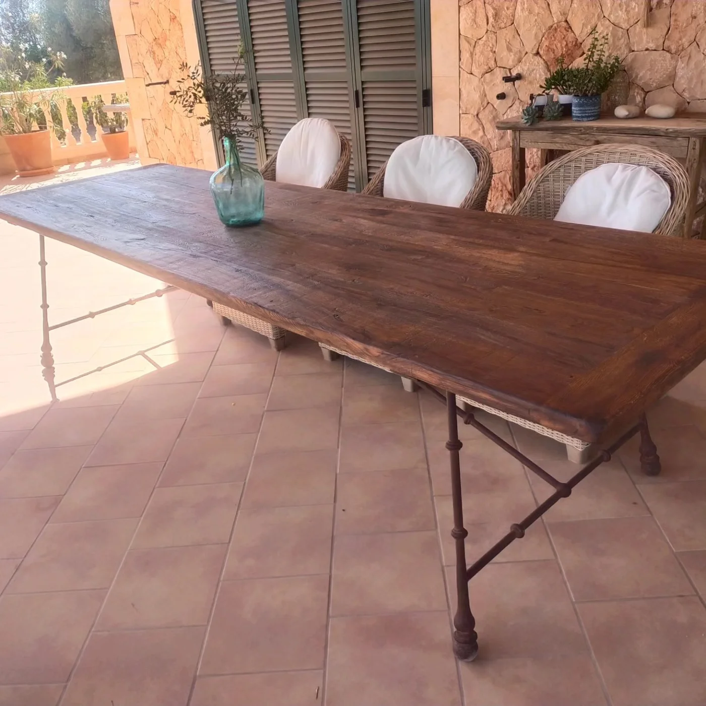 Mesa de centro artesanal — foto 2