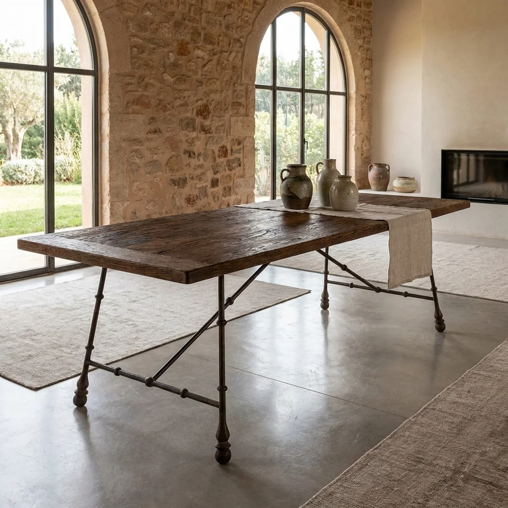Mesa de centro artesanal — foto 1